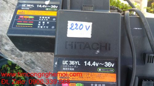 Sạc pin lion Hitachi 14v đến 36v