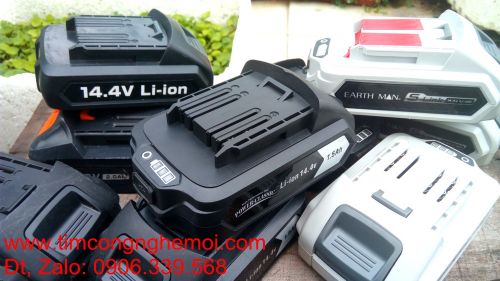 Pin zin lion Earthman 14v cổng USB