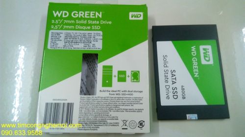 SSD 480GB WD Green 2.5